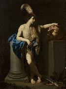 Guido Reni David with the Head of Goliath. oil